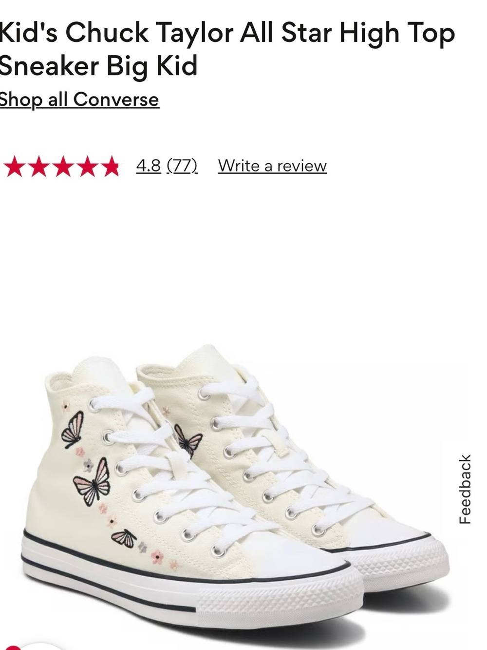 Converse Chuck Taylor All Star High Top Sneakers - Big Kids